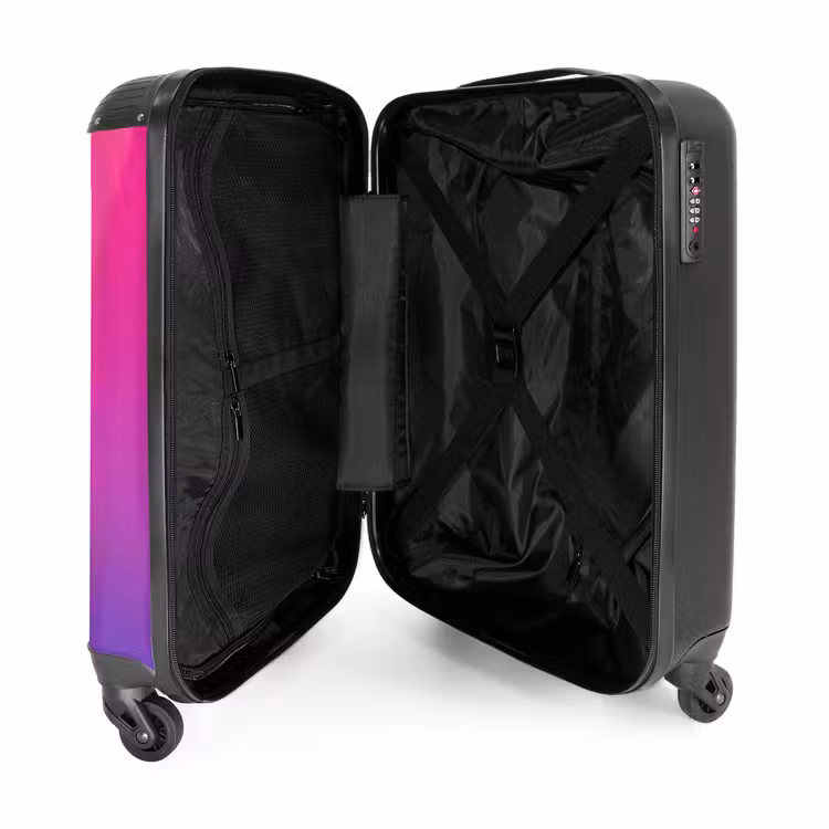 Koffer met naam - Goal-getter roze — 4