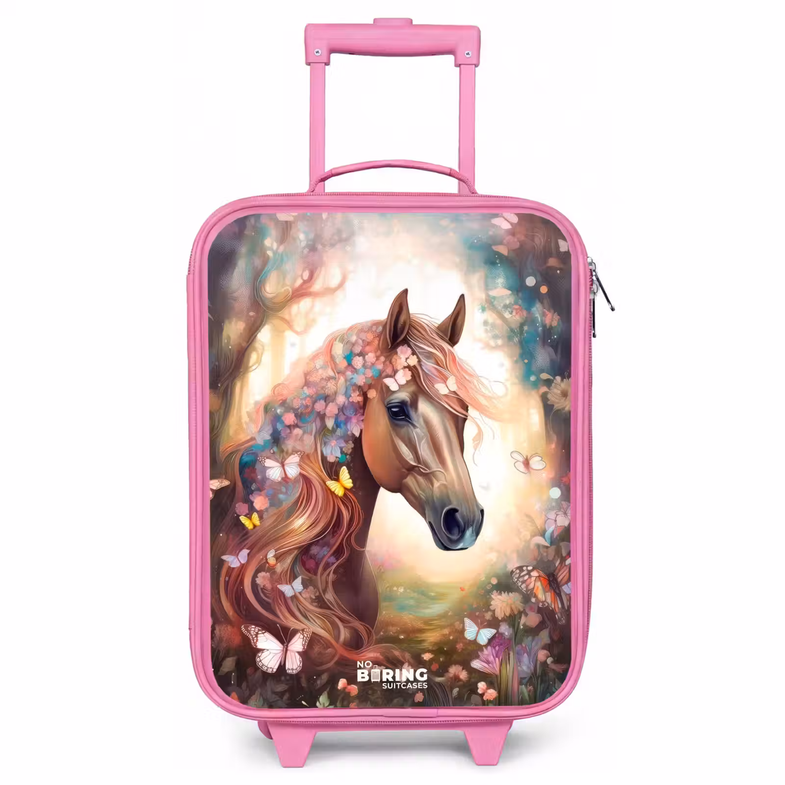 Kinderkoffer - Roze - Vlindermerrie — 1