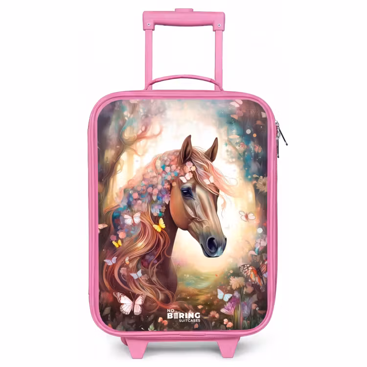 Kinderkoffer - Roze - Vlindermerrie — 1