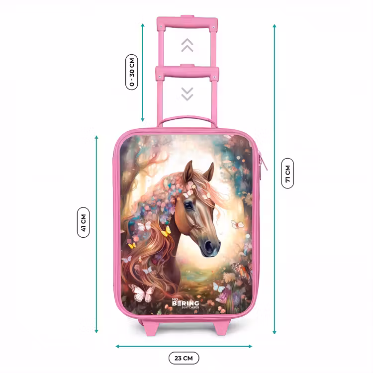 Kinderkoffer - Roze - Vlindermerrie — 5