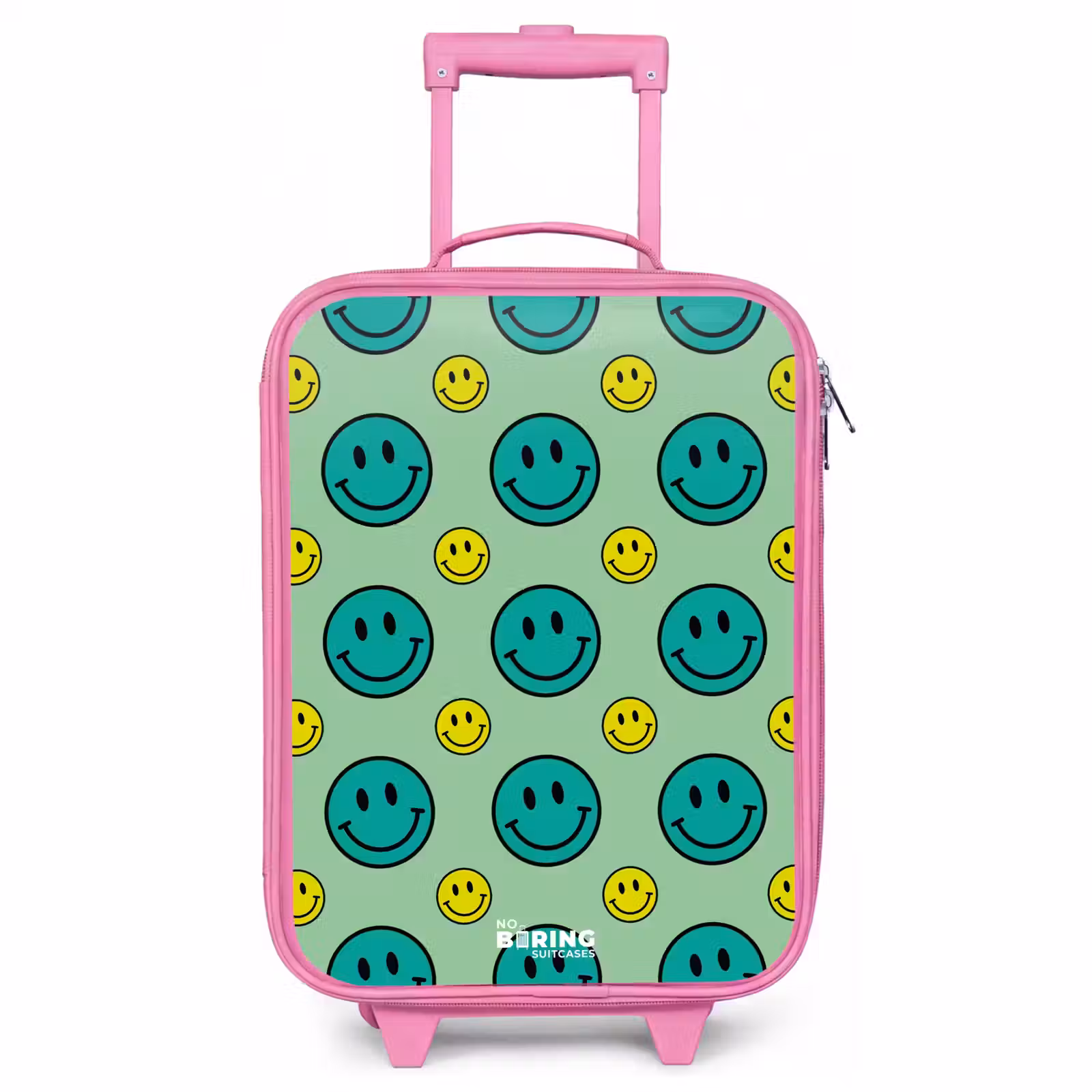 Kinderkoffer - Roze - All smiles groen — 1