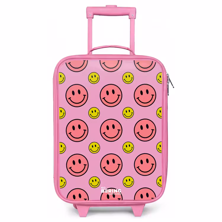 Kinderkoffer - Roze - All smiles roze — 1