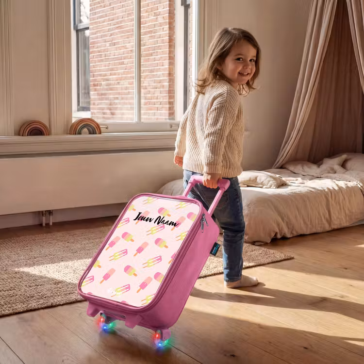 Kinderkoffer - Roze - Wervelende waterijsjes — 3
