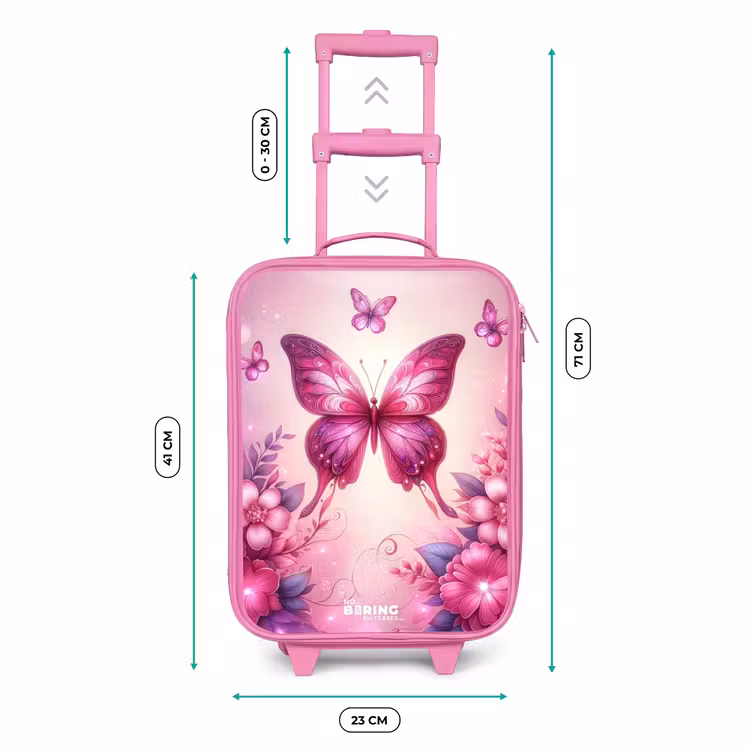Kinderkoffer - Roze - Vlindervallei — 5