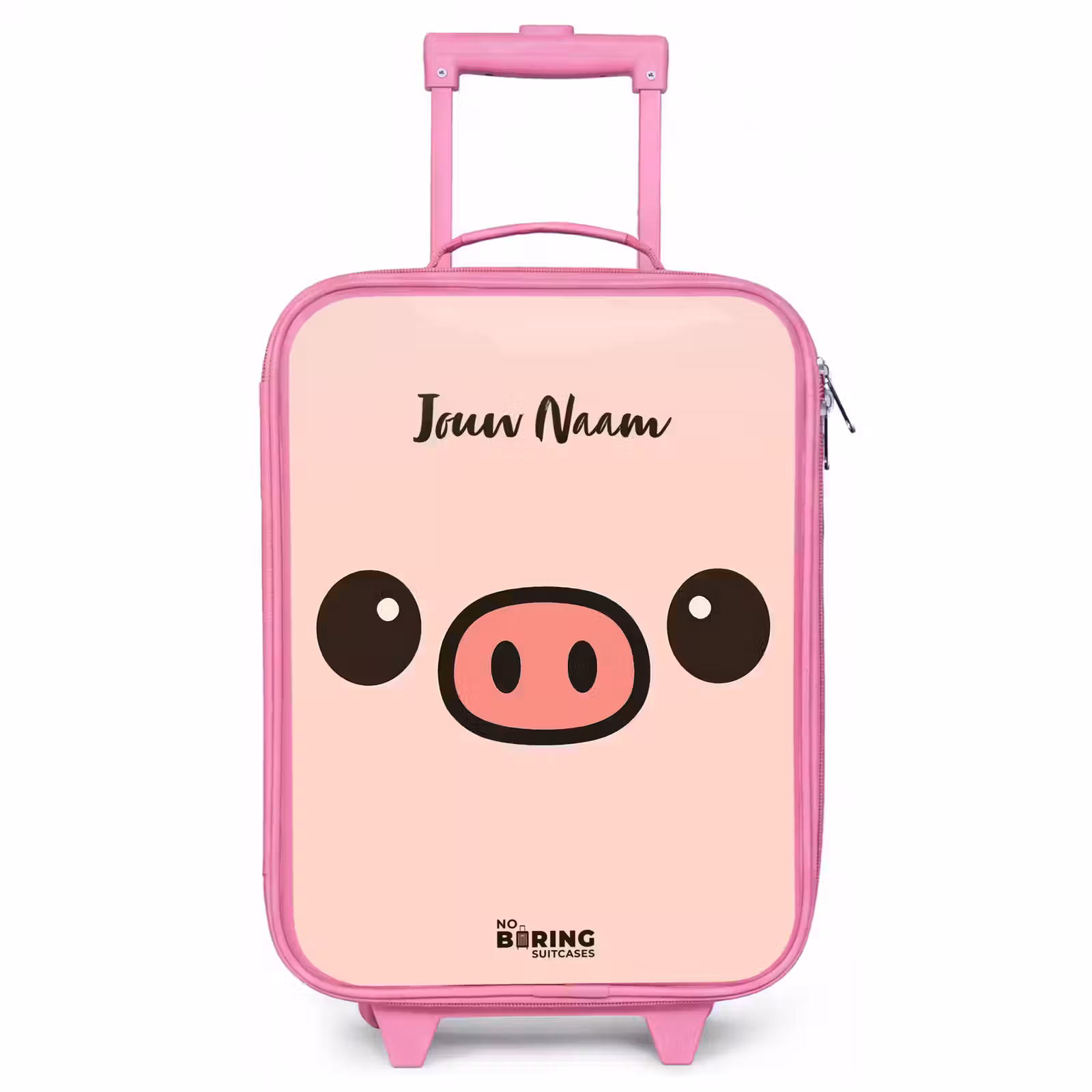 Kinderkoffer - Roze - Kawai - Varken - Roze — 1