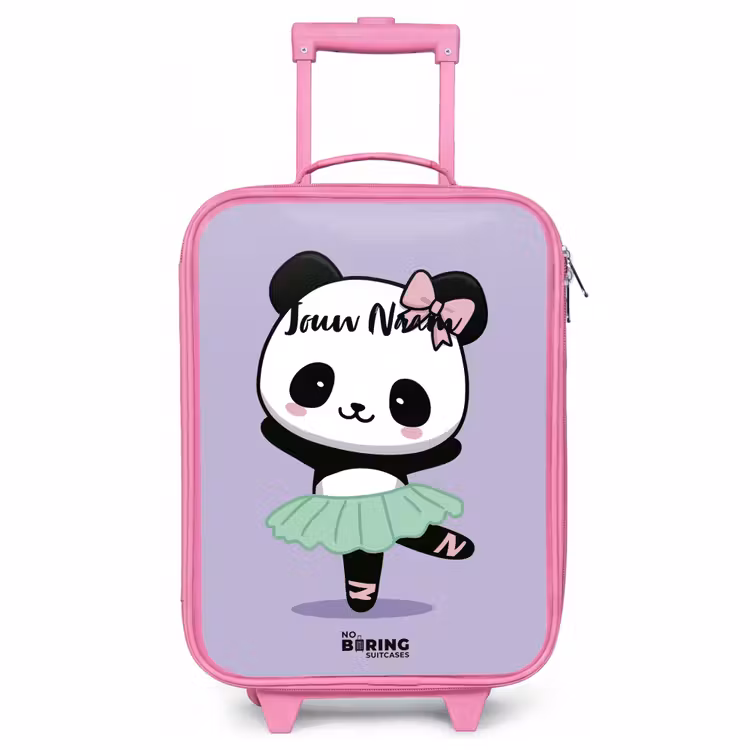 Kinderkoffer - Roze - Kawai - Ballet - Panda — 1