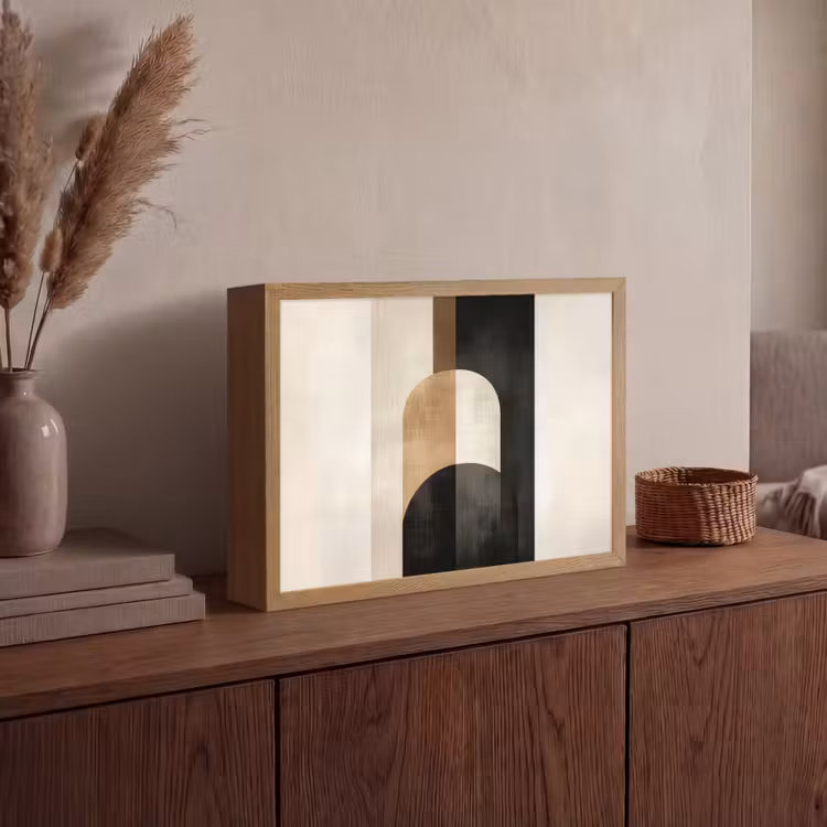 Lightbox - Wandlamp - Geometrische - Vormen - Wit — 4