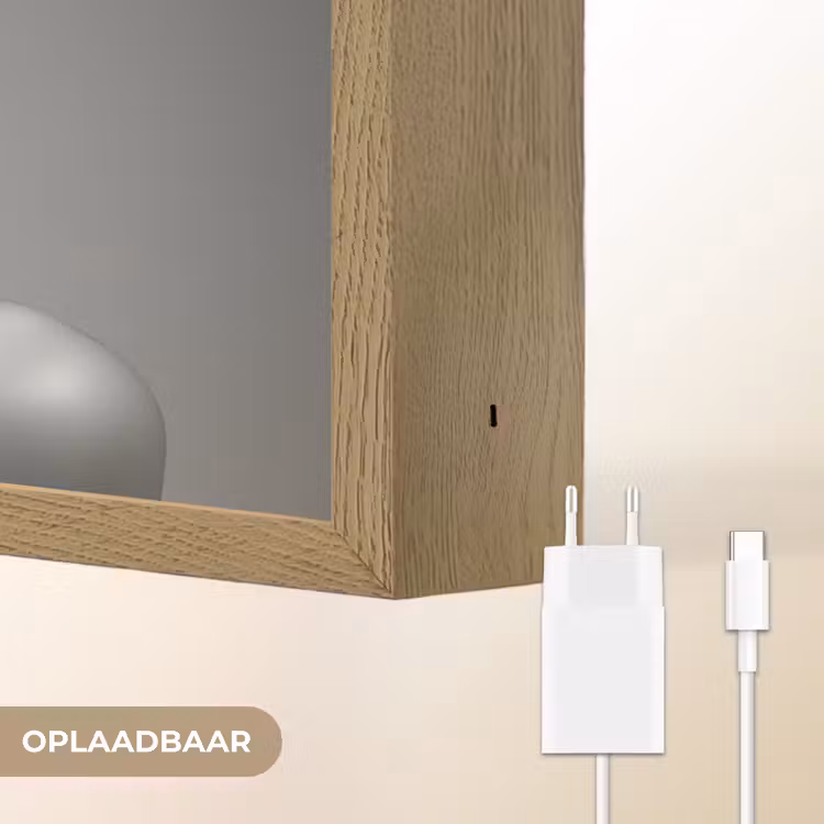 Lightbox - Wandlamp - Vrouw - Zwart Wit - Ketting - Zonnebril — 7