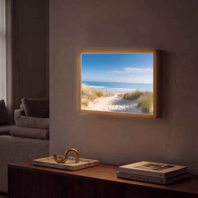 Lightbox - Wandlamp - Strand - Zee - Duin - Zand - Zomer — 2