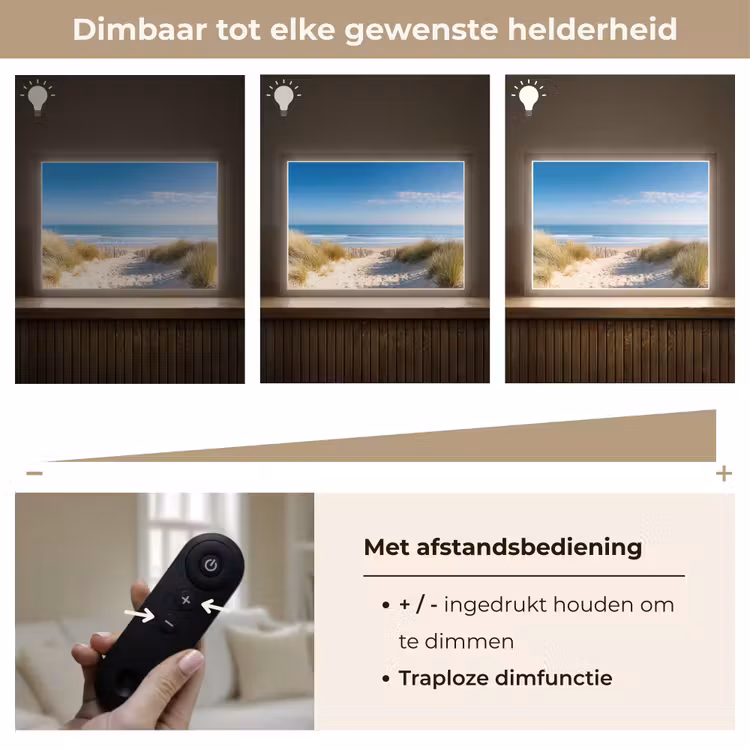 Lightbox - Wandlamp - Strand - Zee - Duin - Zand - Zomer — 9