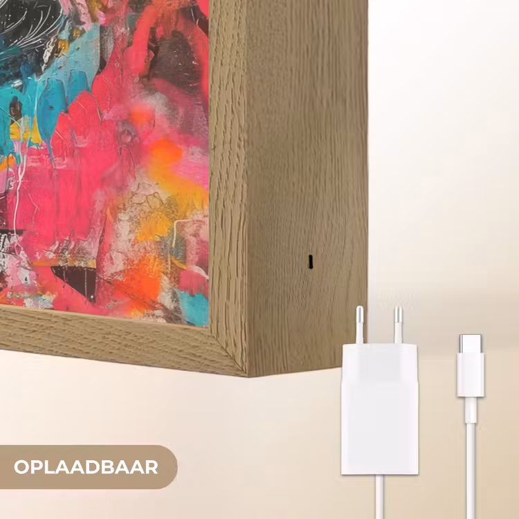 Lightbox - Wandlamp - Vrouw - Kauwgom - Graffiti - Neonkleuren — 7
