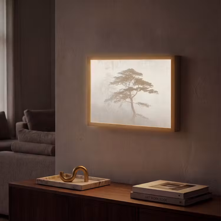 Lightbox - Wandlamp - Boom - Oosterse stijl - Landschap — 2