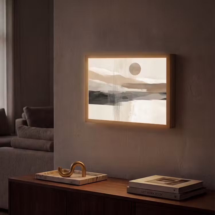 Lightbox - Wandlamp - Minimalistisch - Landschap - Dimensie — 2