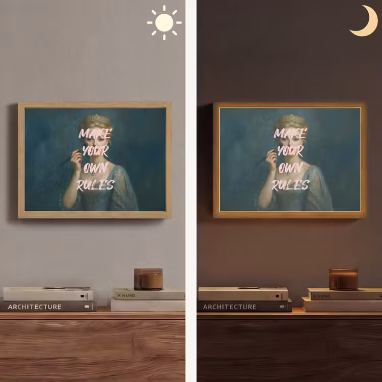 Lightbox - Wandlamp - Klassiek - Sierlijk - Roze — 6