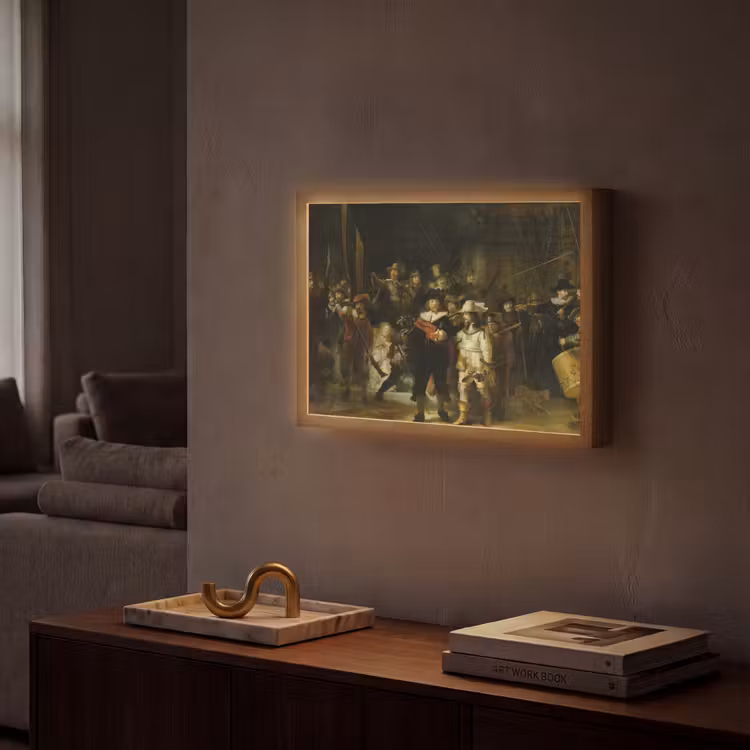 Lightbox - Wandlamp - De Nachtwacht - Kunst - Oude meesters - Rembrandt — 2