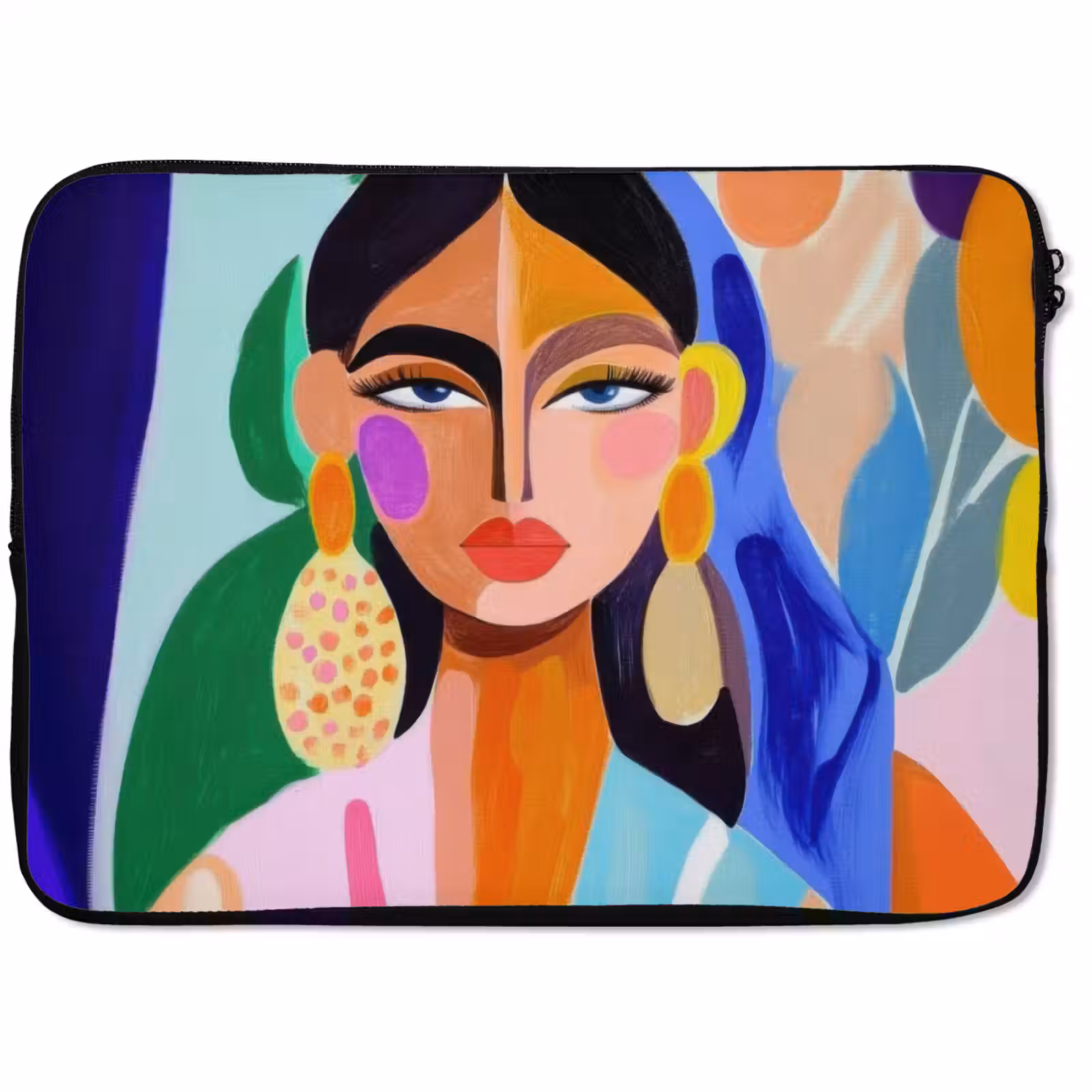 Laptophoes - Portret - Vrouw - Modern — 1