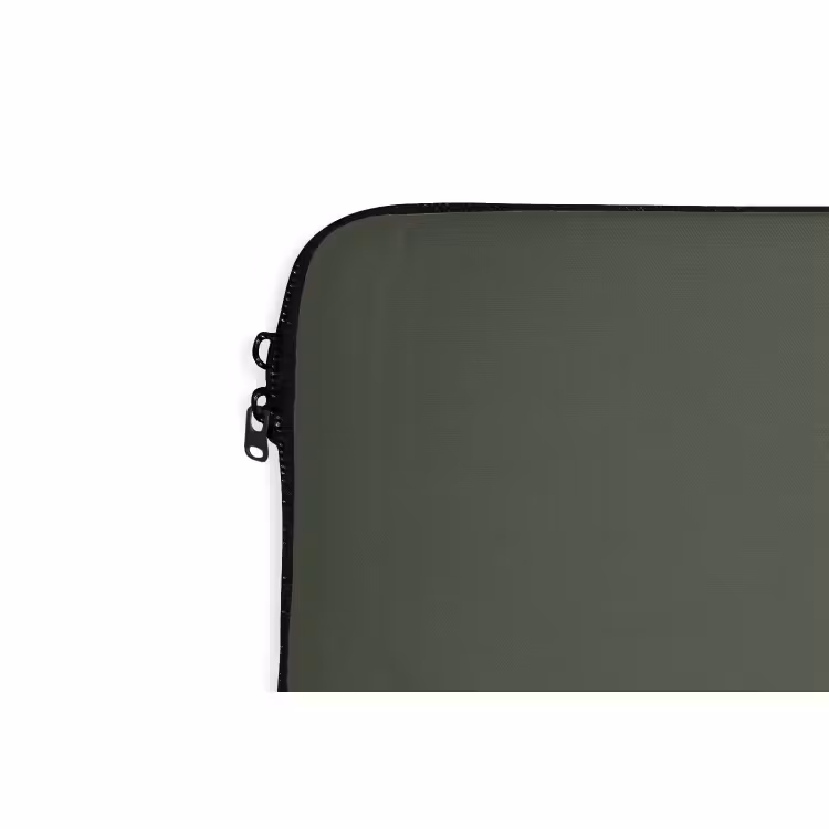 Laptophoes - Groen - Effen kleur - Olijfgroen — 5
