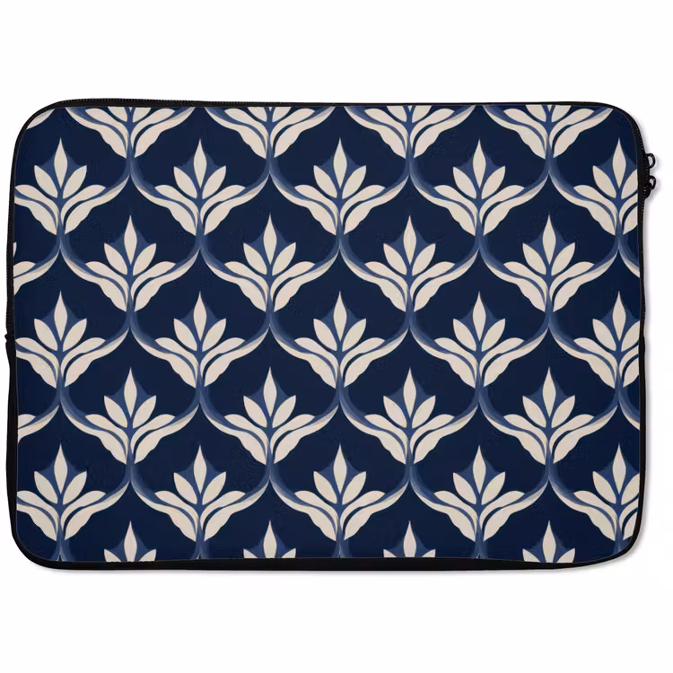 Laptophoes - Modern - Ontwerp - Blauw — 1