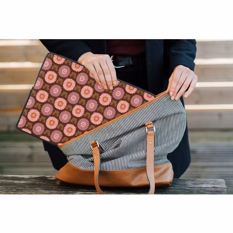 Laptophoes - Retro - Madelief - Roze — 4