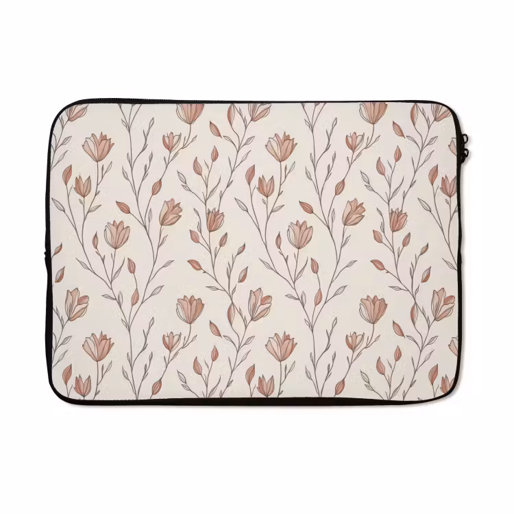 Laptophoes - Patroon - Klassiek - Roze — 5
