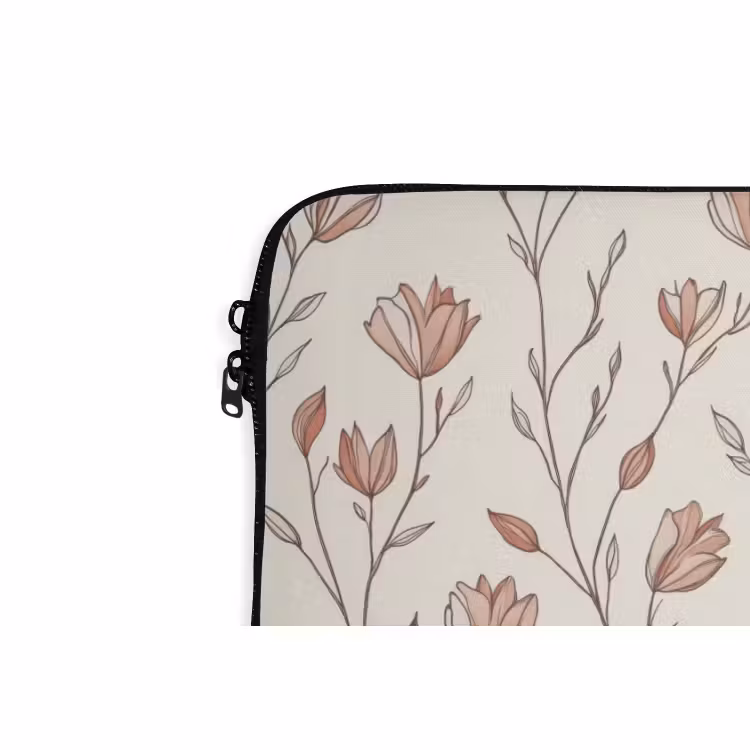 Laptophoes - Patroon - Klassiek - Roze — 6