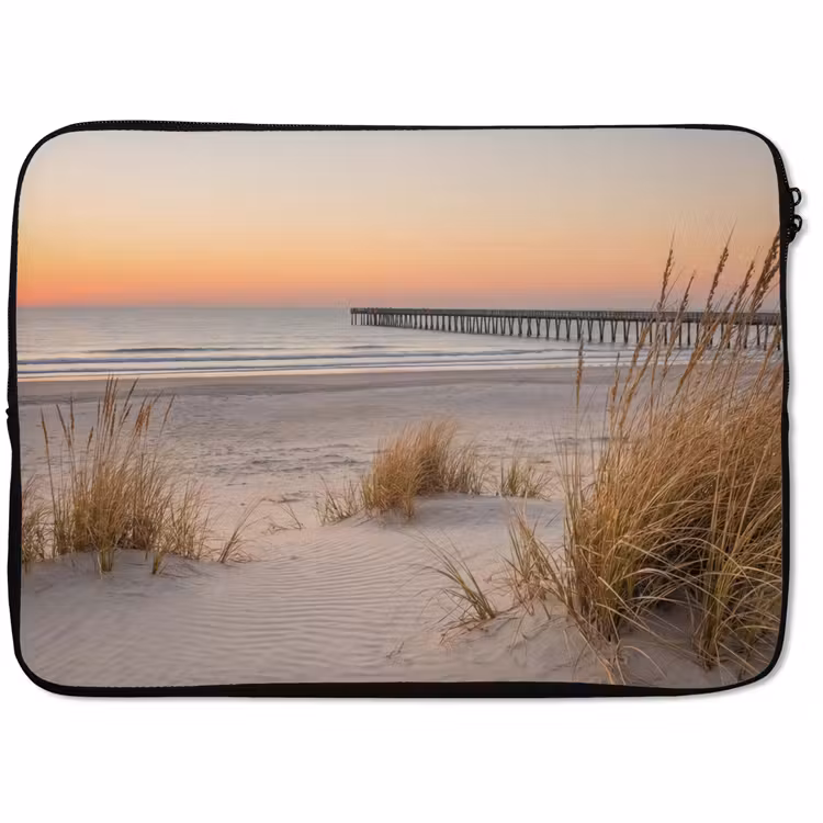 Laptophoes - Pier - Zonsondergang - Strand — 1