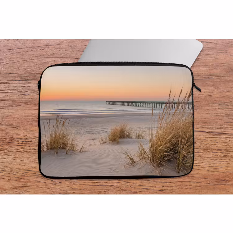 Laptophoes - Pier - Zonsondergang - Strand — 2