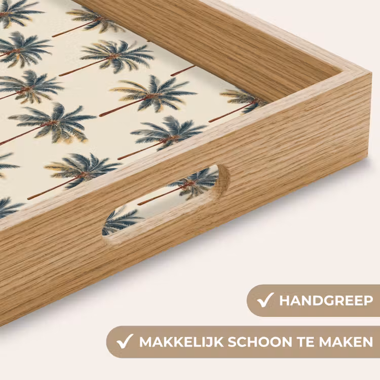 Dienblad - Palmbomen - Tropisch - Groen — 5