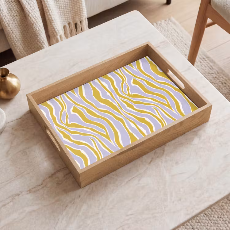 Dienblad - Zebra - Modern - Meerkleurig — 2