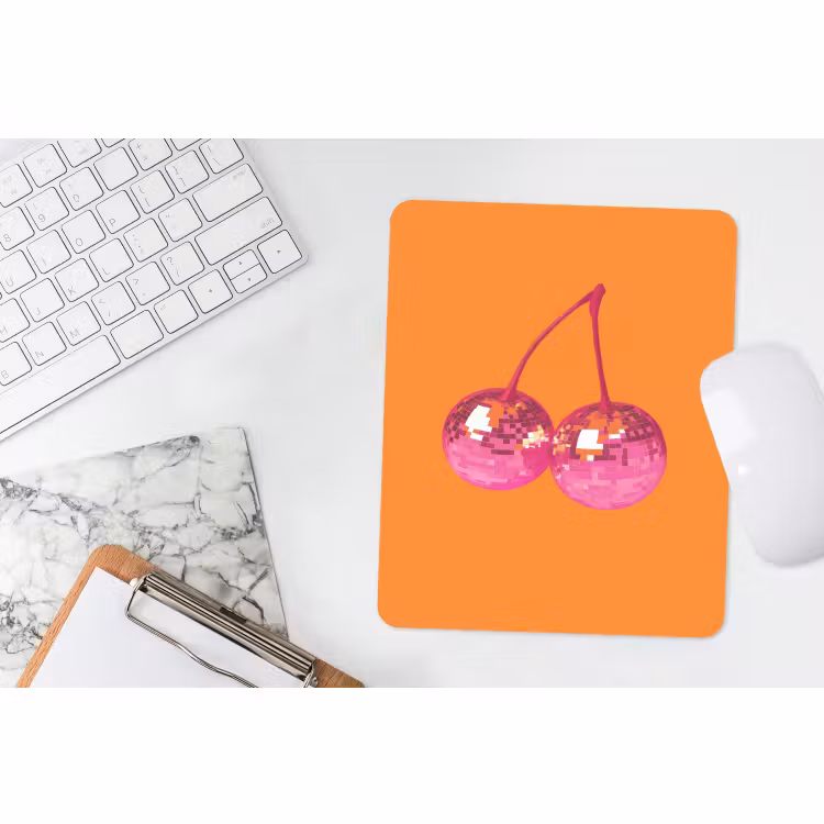 Muismat - Discoballen - Kers - Spiegels - Roze — 4