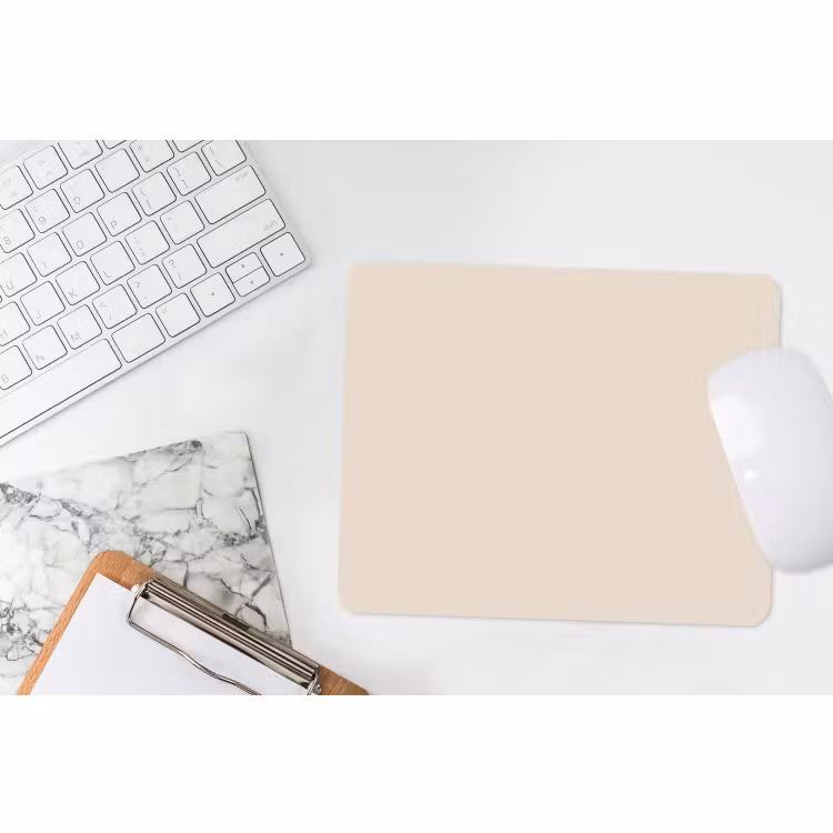 Muismat - Beige - Effen kleur — 2