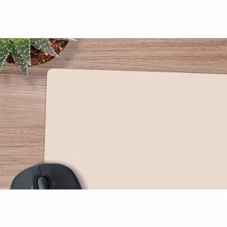 Muismat - Beige - Effen kleur — 4