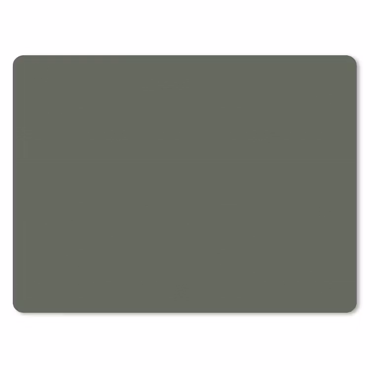 Muismat - Groen - Effen kleur - Olijfgroen — 1