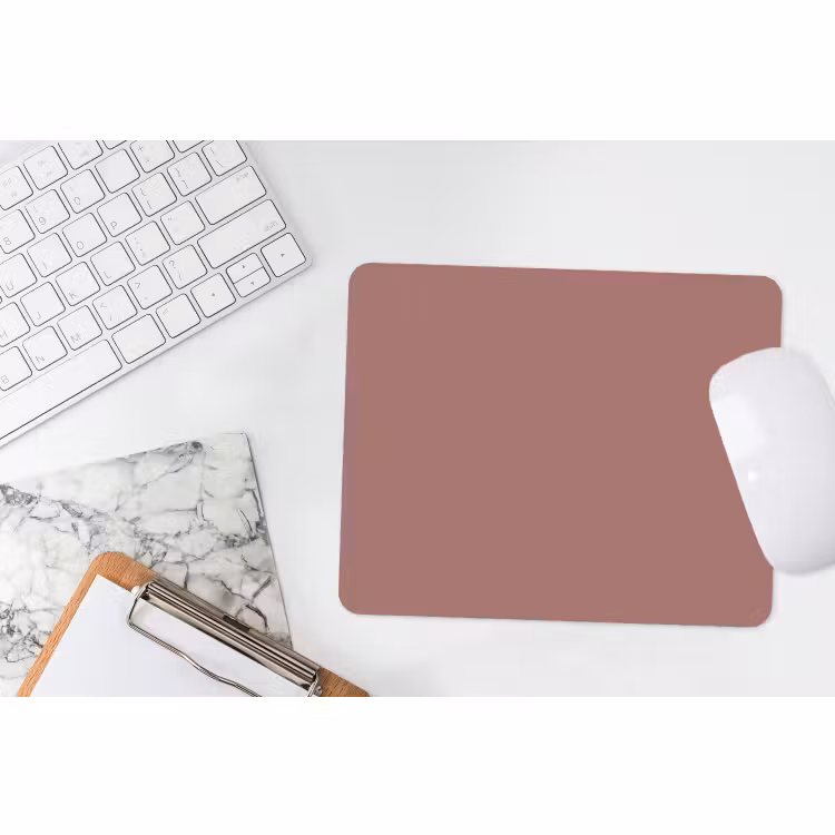 Muismat - Terracotta - Patronen - Roze — 2