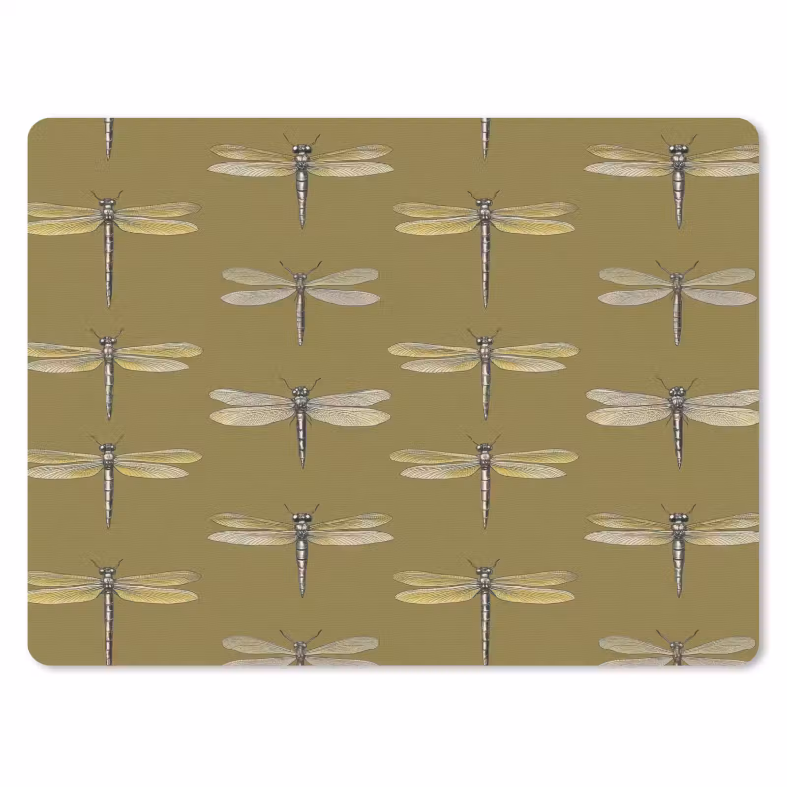 Muismat - Libellen - Patroon - Groen — 1
