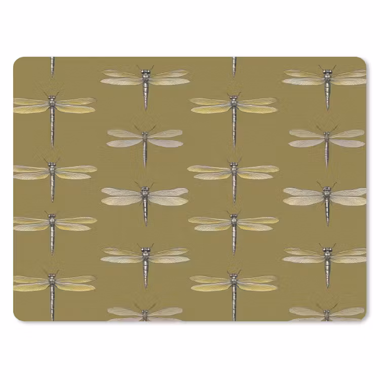 Muismat - Libellen - Patroon - Groen — 1
