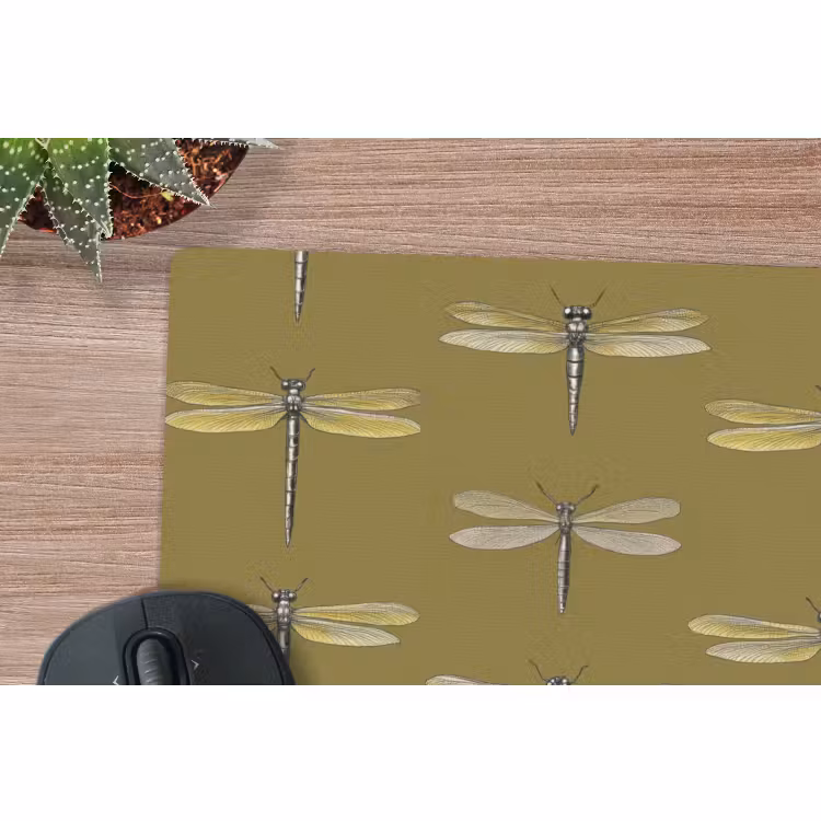 Muismat - Libellen - Patroon - Groen — 4