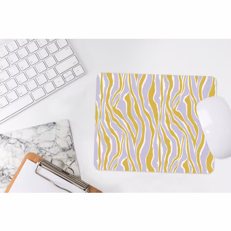 Muismat - Zebra - Modern - Meerkleurig — 2