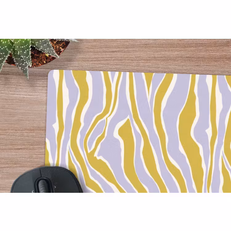 Muismat - Zebra - Modern - Meerkleurig — 4
