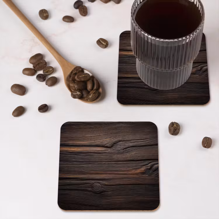 Onderzetter​ - Hout - Grillige nerven — 4
