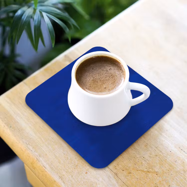 Onderzetter​ - Vorm - Rond - Minimalistisch - Blauw — 2