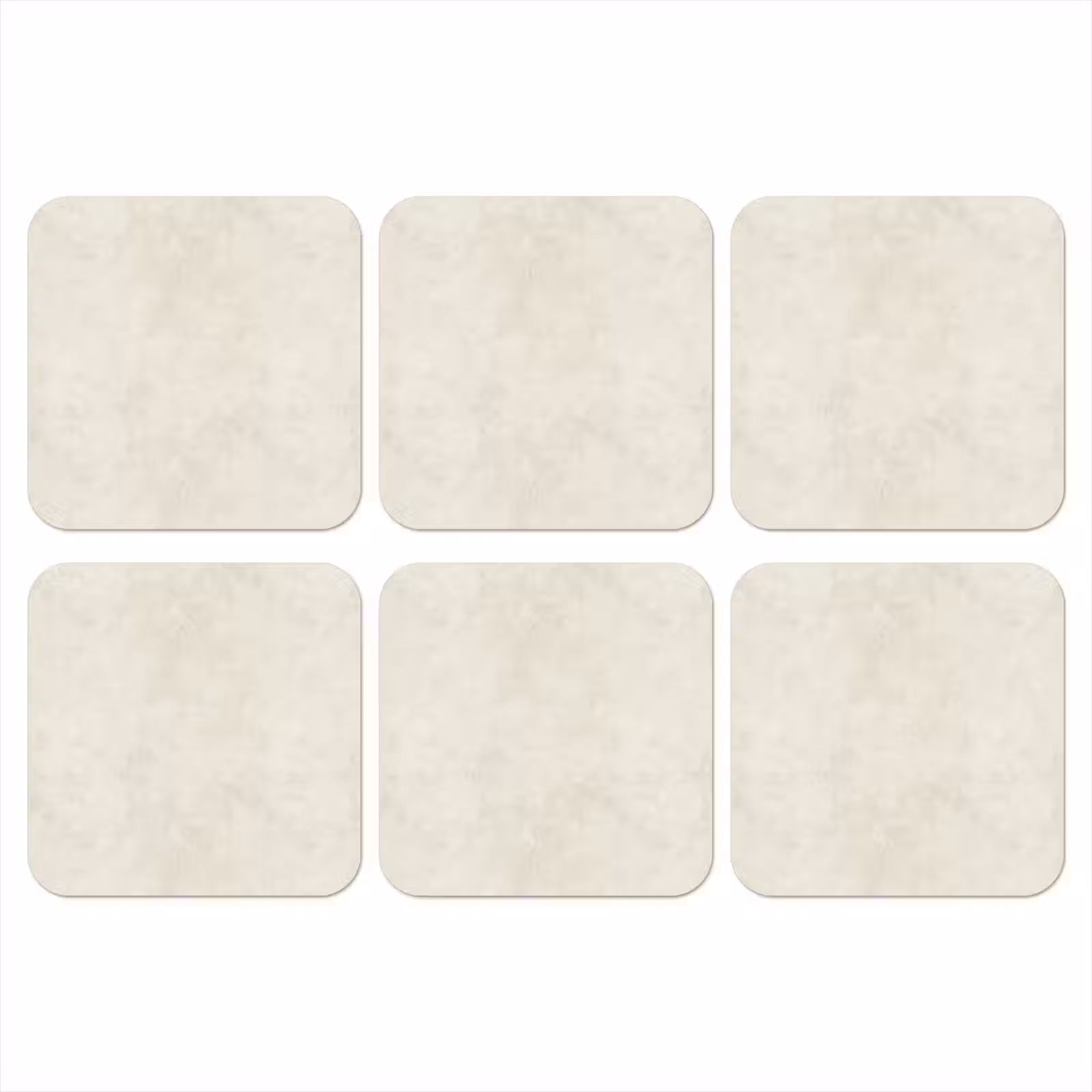 Onderzetter - Crème - Egaal - Beton — 1