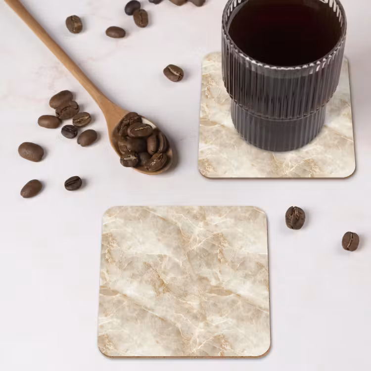 Onderzetter​ - Lichtbeige - Onyx - Subtiel — 4