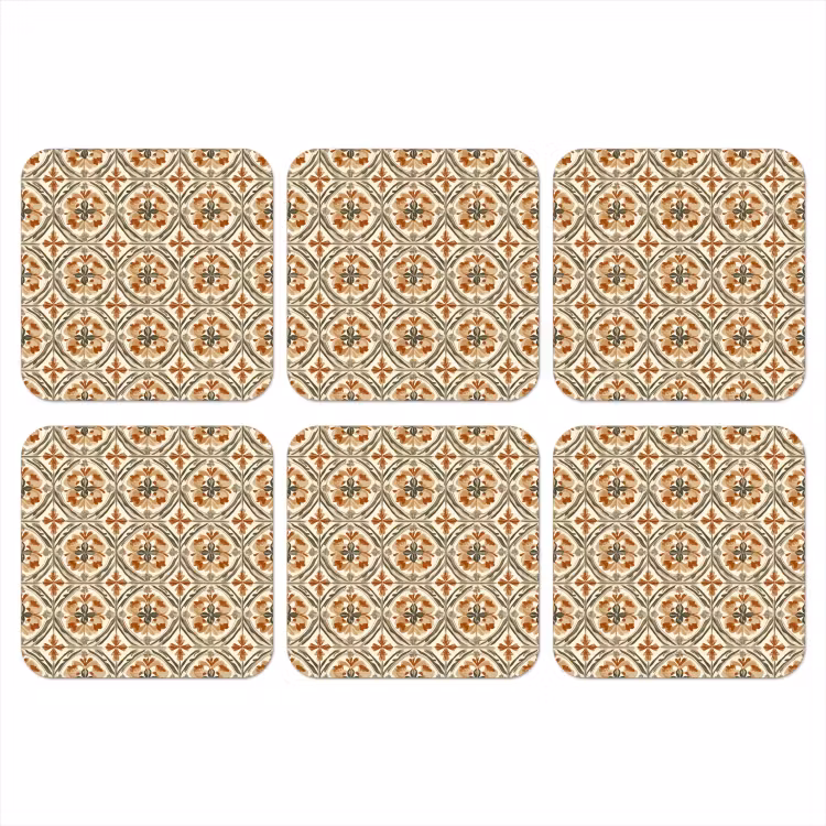 Onderzetter​ - Elegant - Antiek - Kleurrijk — 1