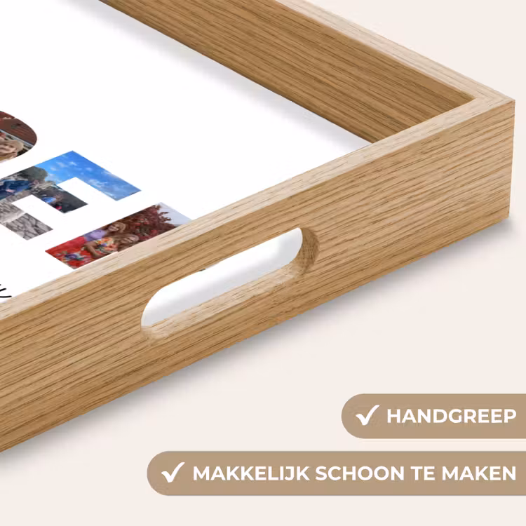 Gepersonaliseerd dienblad - Broer - Lettercollage — 5