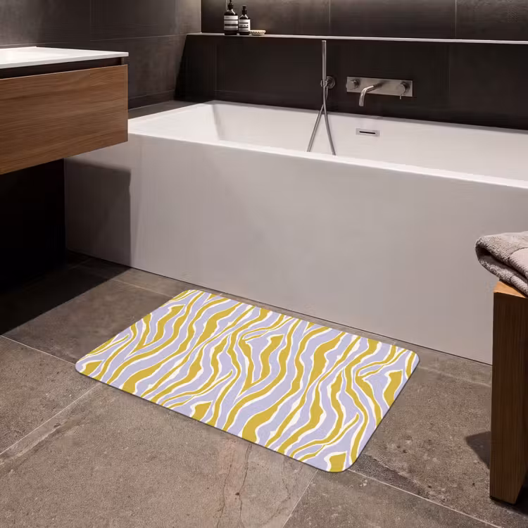 Badmat - Zebra - Modern - Meerkleurig — 4