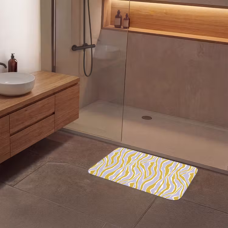 Badmat - Zebra - Modern - Meerkleurig — 6