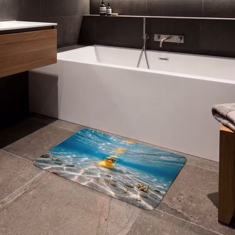 Badmat - Duikbril - Eend - Water — 4