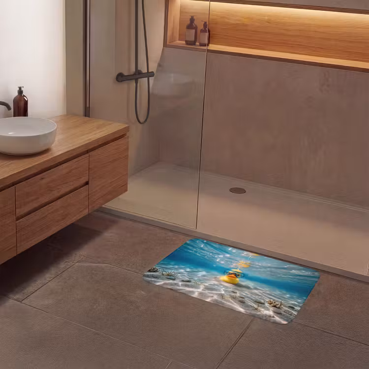 Badmat - Duikbril - Eend - Water — 6