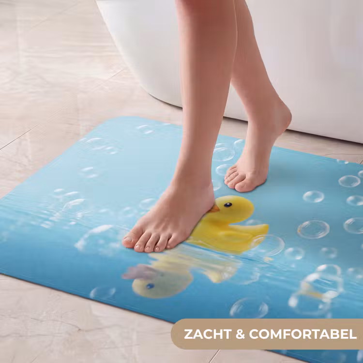 Badmat - Bubbels - Badeend - Geel — 5